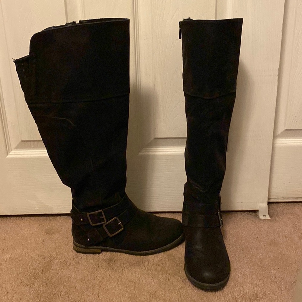 Over the Knee WIDE CALF Boots